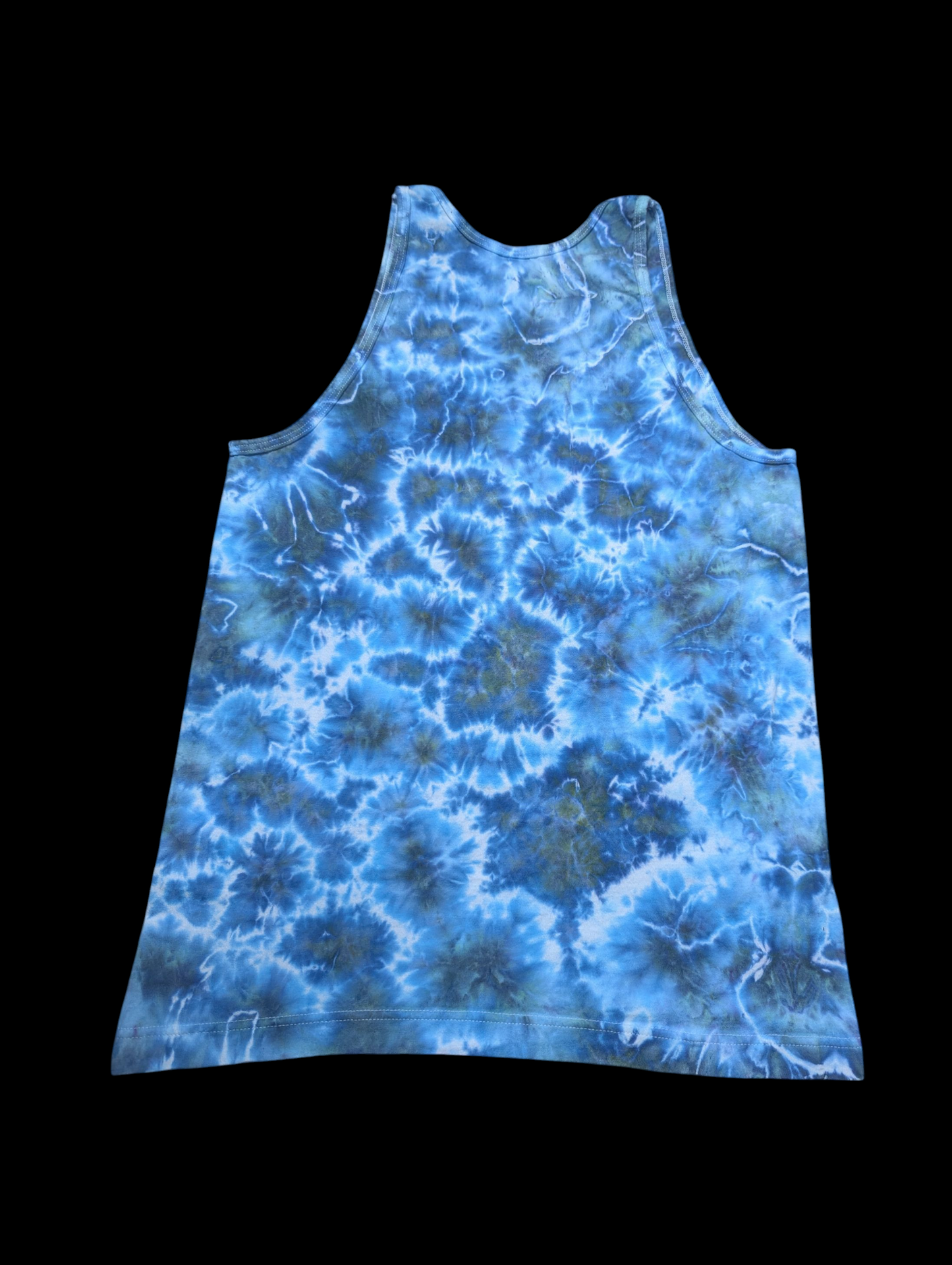 L Unisex Tank Mystic Blue
