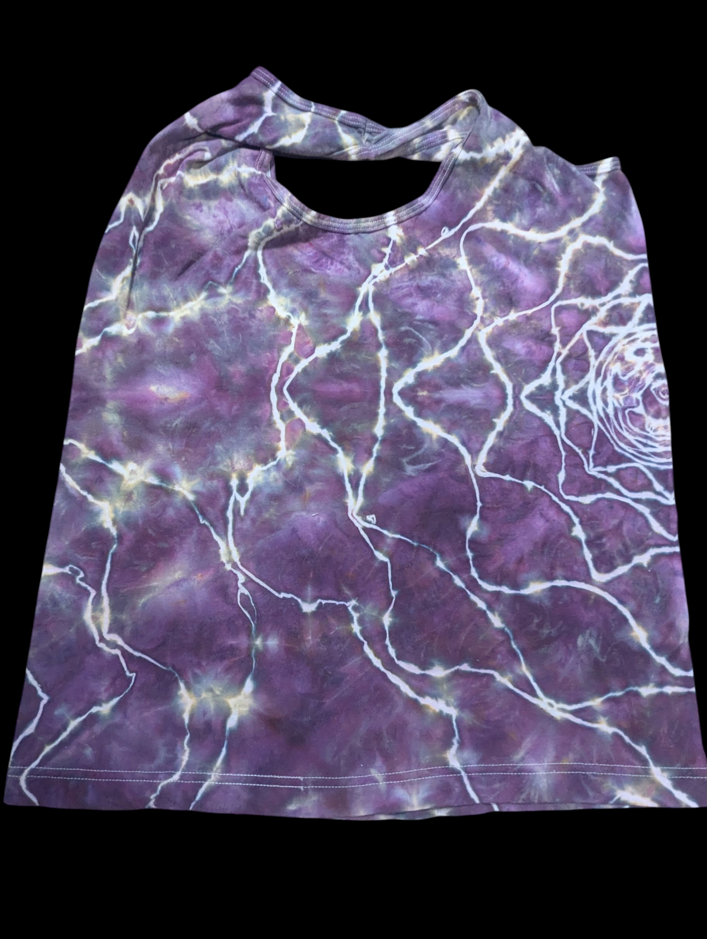 M Unisex Tank Black Cherry Mandala