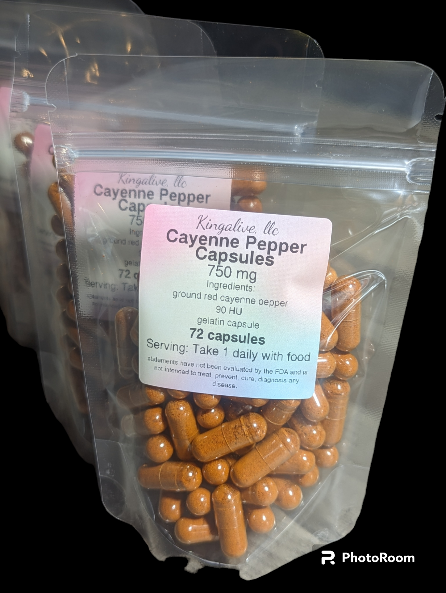 Cayenne Pepper capsules (90MHU)
