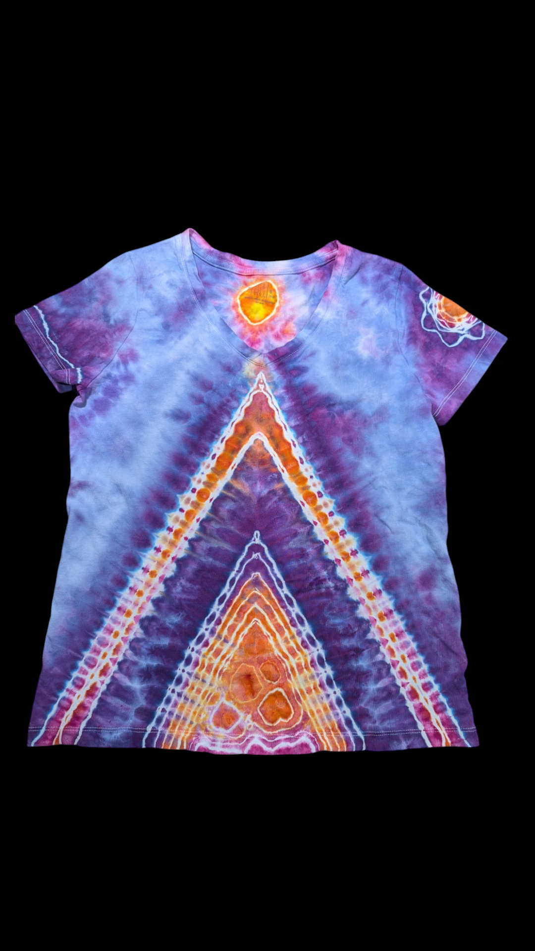 S Women's relaxed V neck Tee