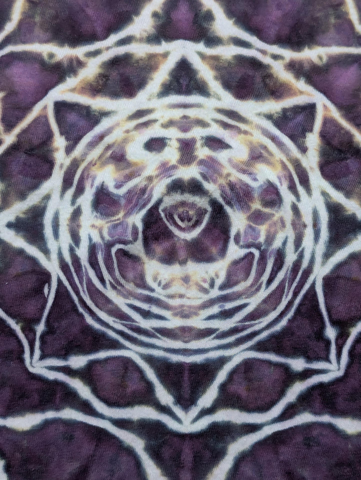 M Unisex Tank Black Cherry Mandala