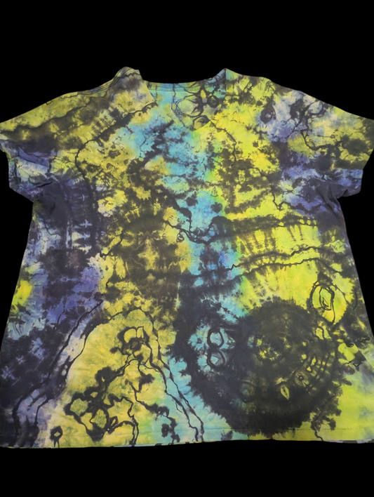2XL V Neck Reversed Tee