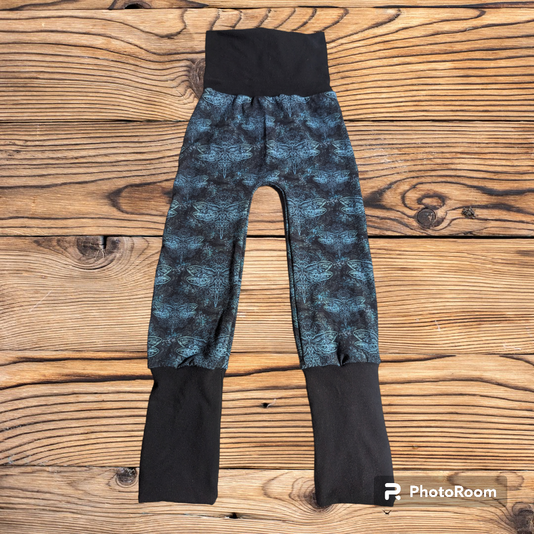 2-6y Maxaloones Dragonfly grow with me pants