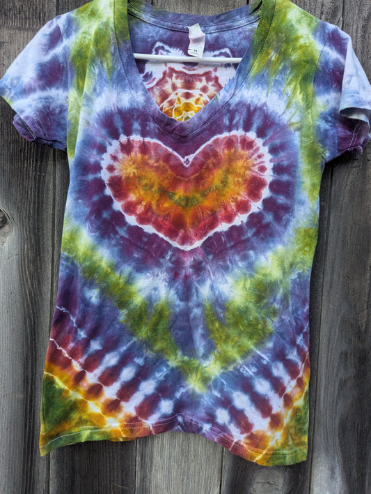 M Women's V Neck Tultex