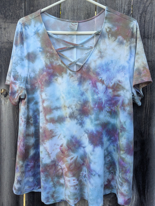 XL Upcycled women's top
