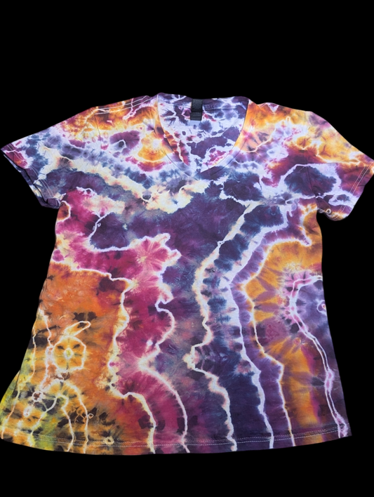 L Women's V neck Softstyle