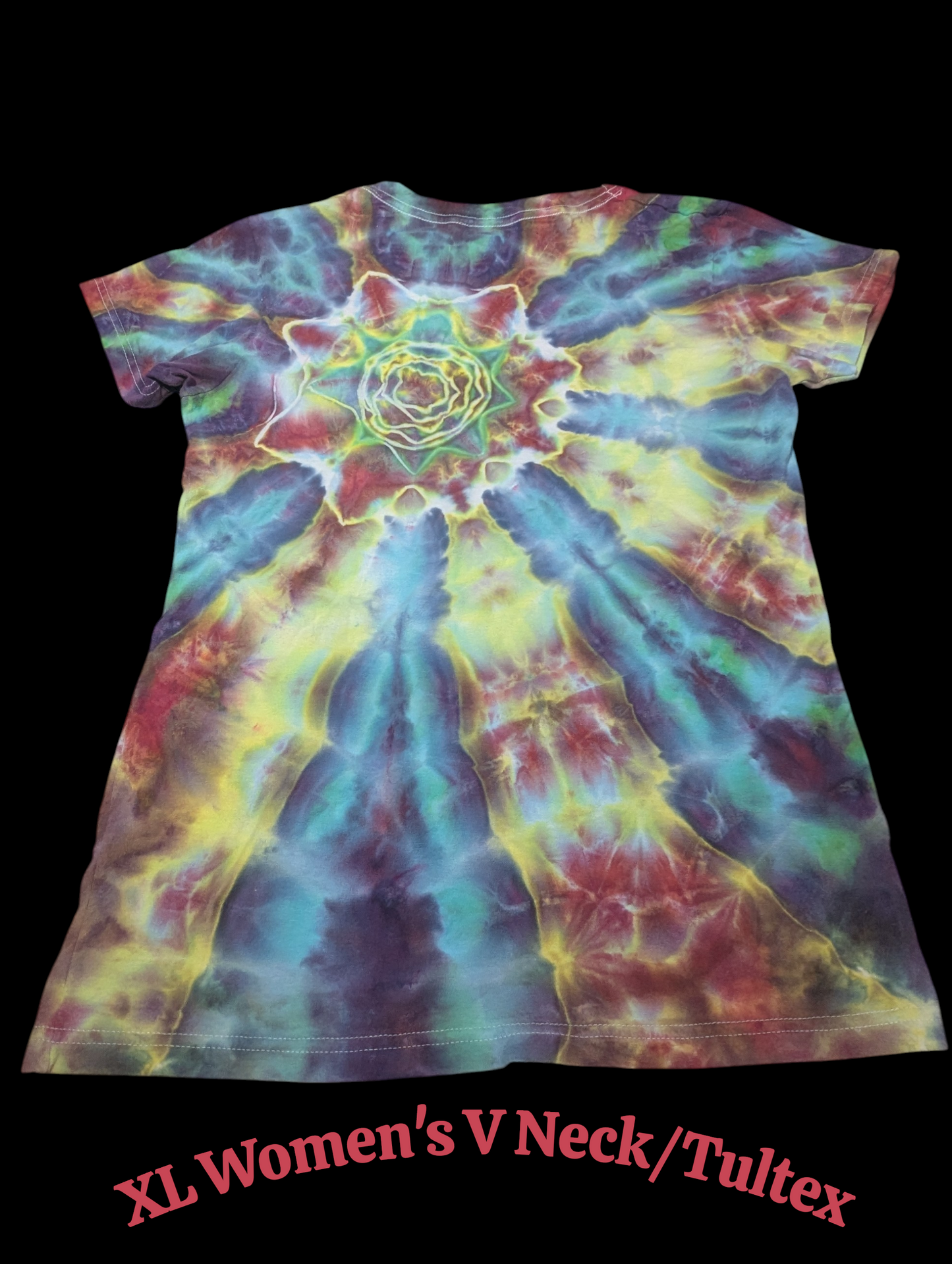 XL Women's Fitted V Neck/ Tultex