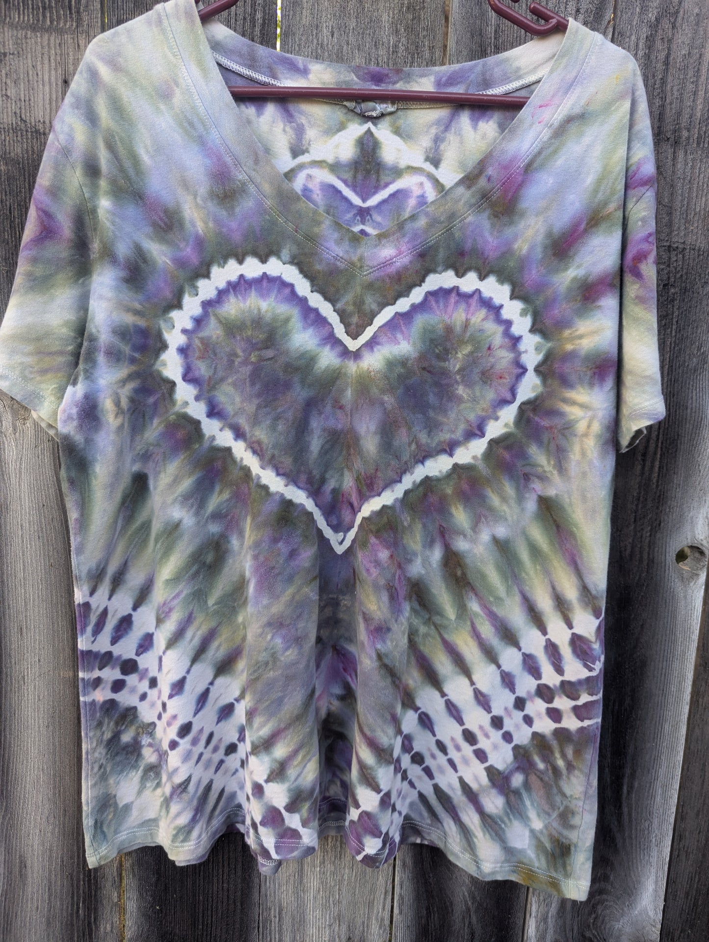 3X Upcycled Women's V Neck