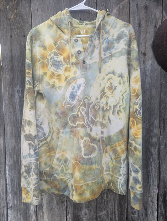 M Men's Sized Raglan Hoodie