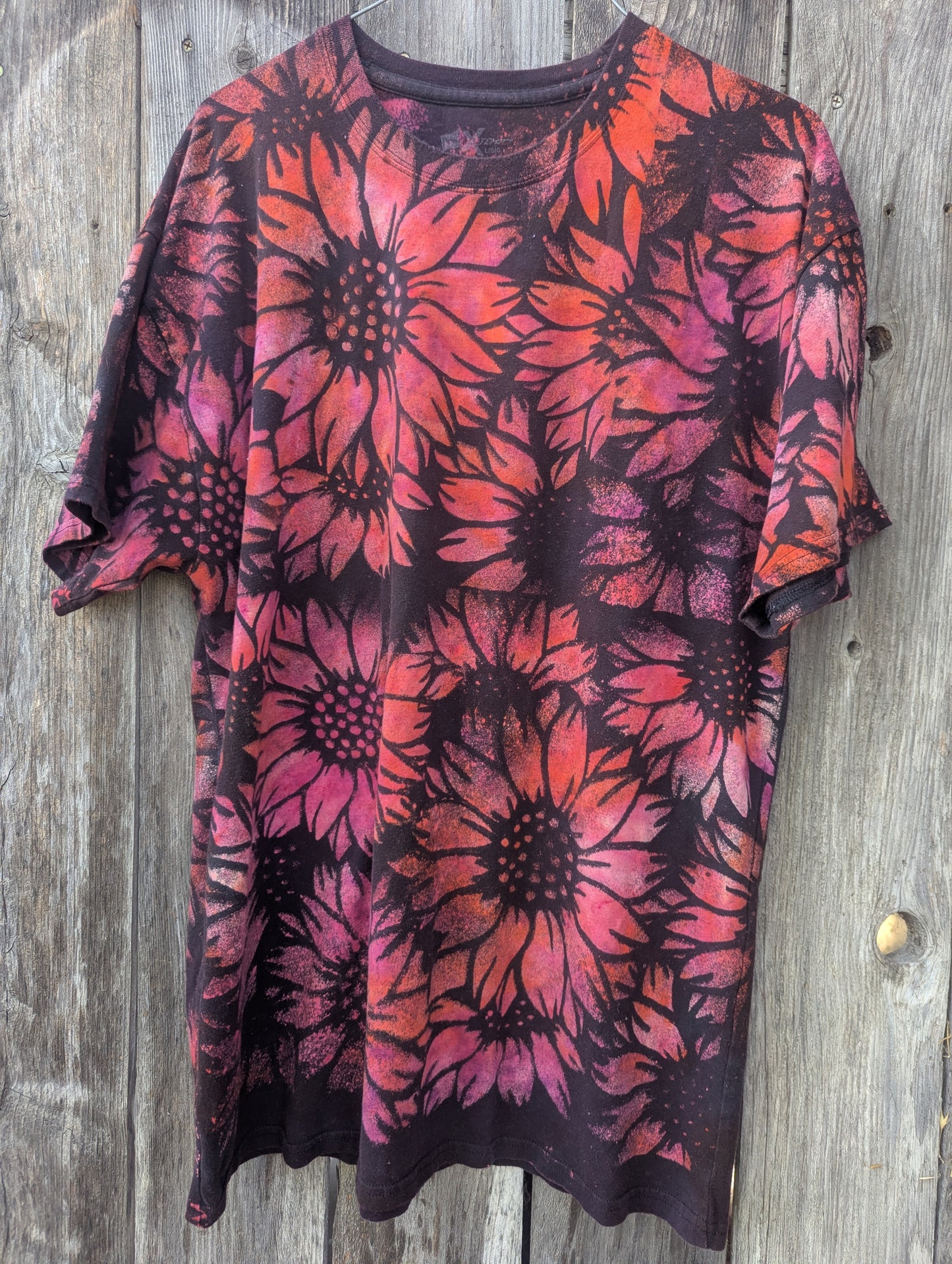 L Upcycled Bleach Reversed Tee