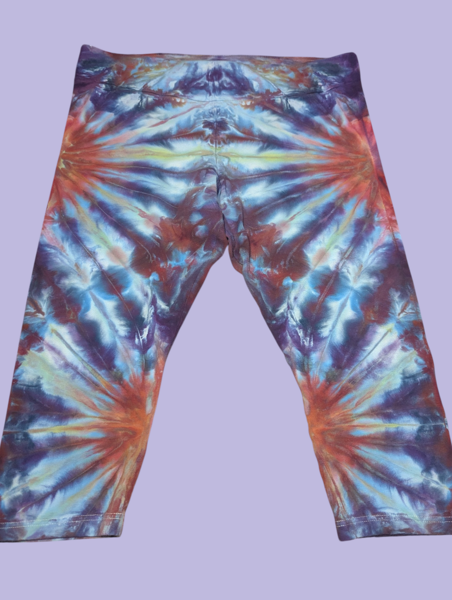 2XL Upcycled Capri leggings