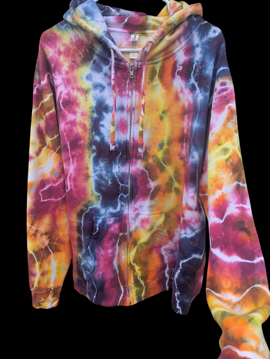 XL Independent Trading Co. Zip up Hoodie