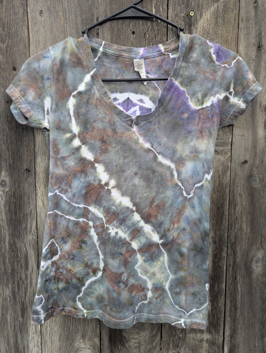 S Women's V Neck Tultex