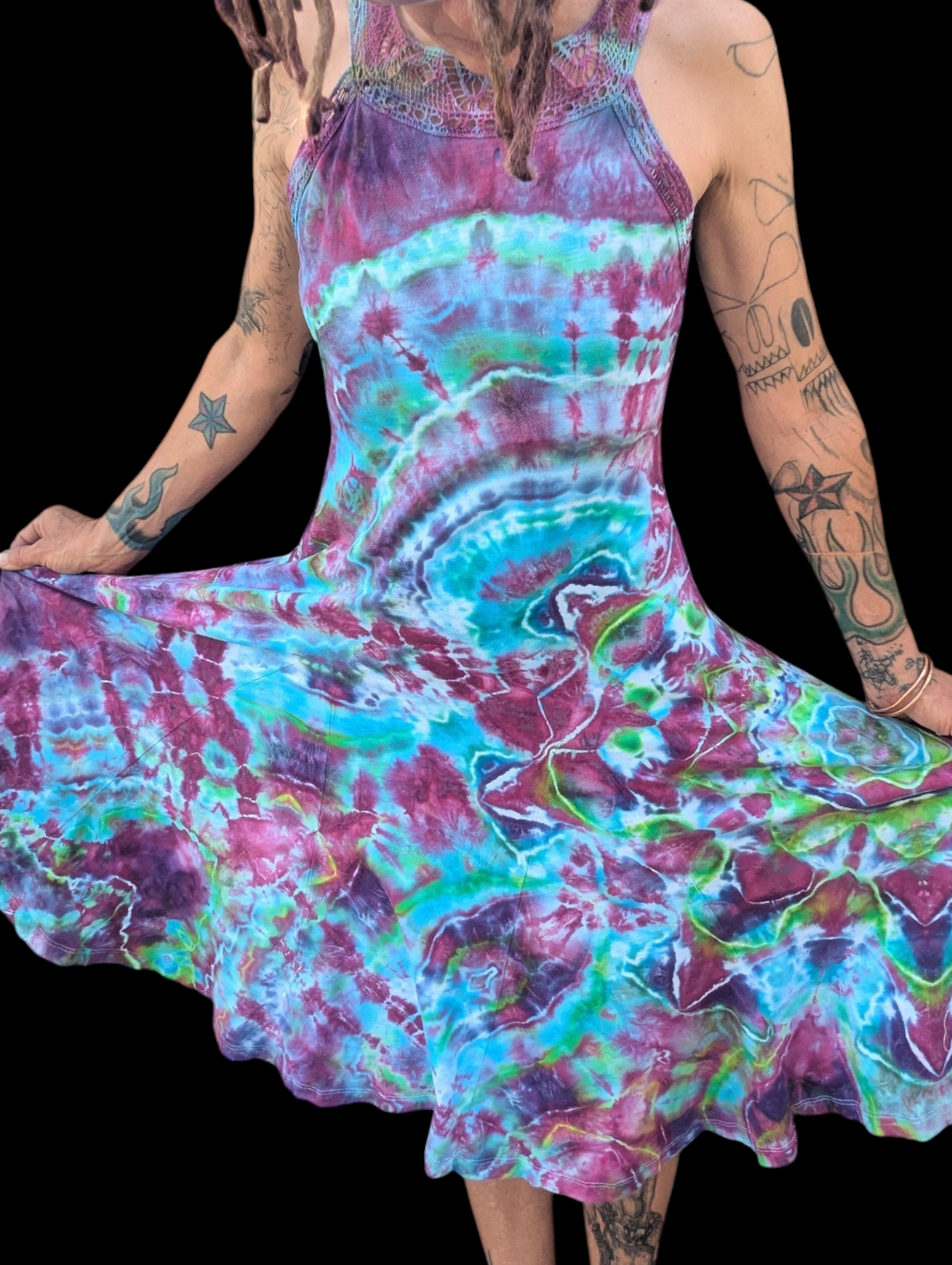 S/M Upcycled Women's RL Dress